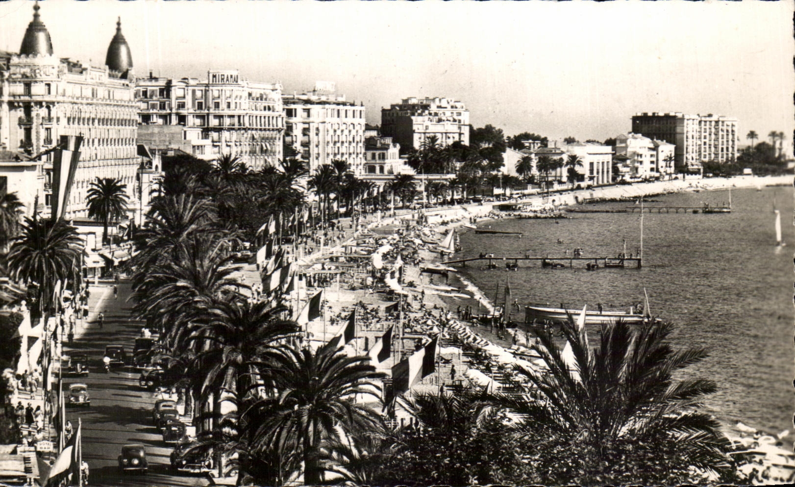 CPA the Dimension Of Cannes Azure the Small cross