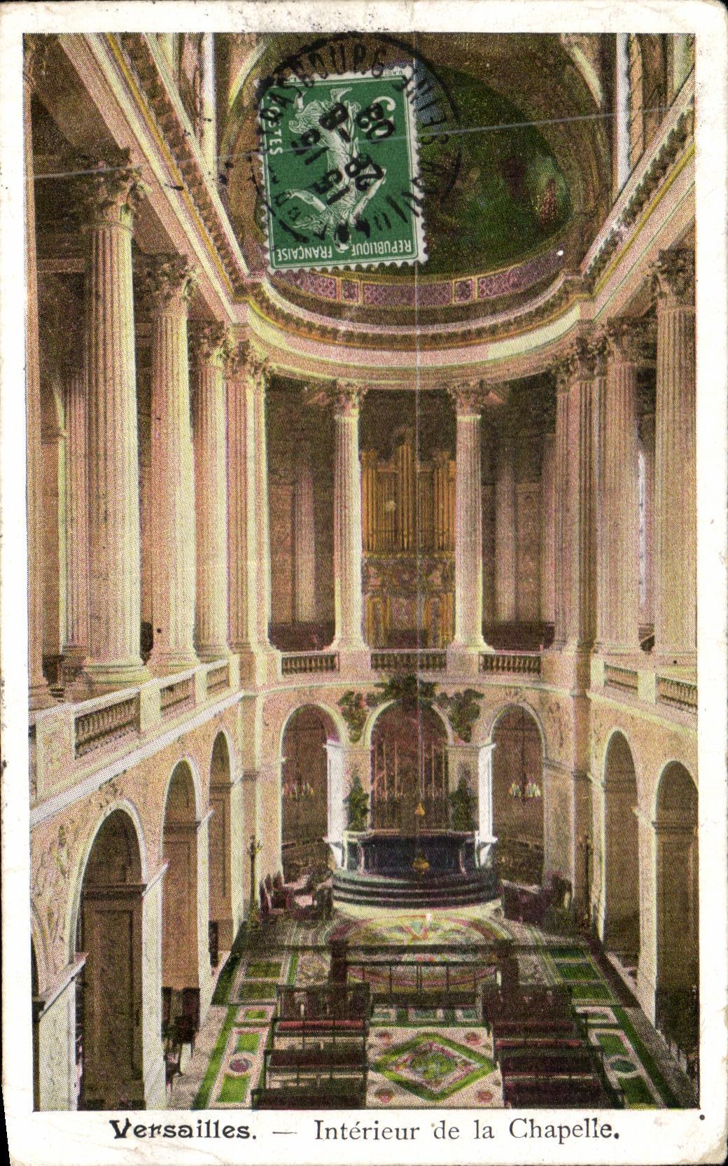 CPA Interior Versailles of the Vault