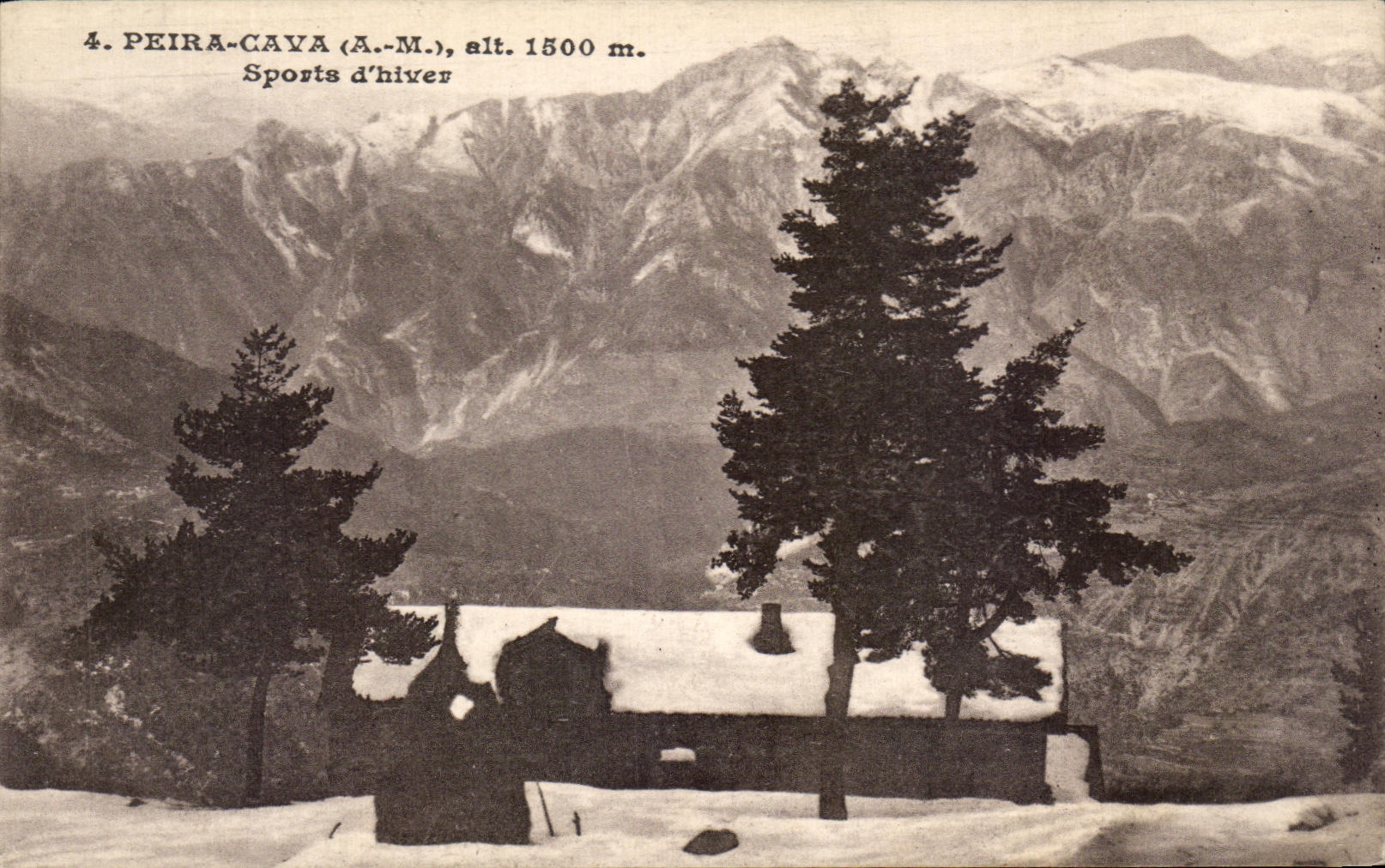 Deportes de invierno minados Peira de CPA