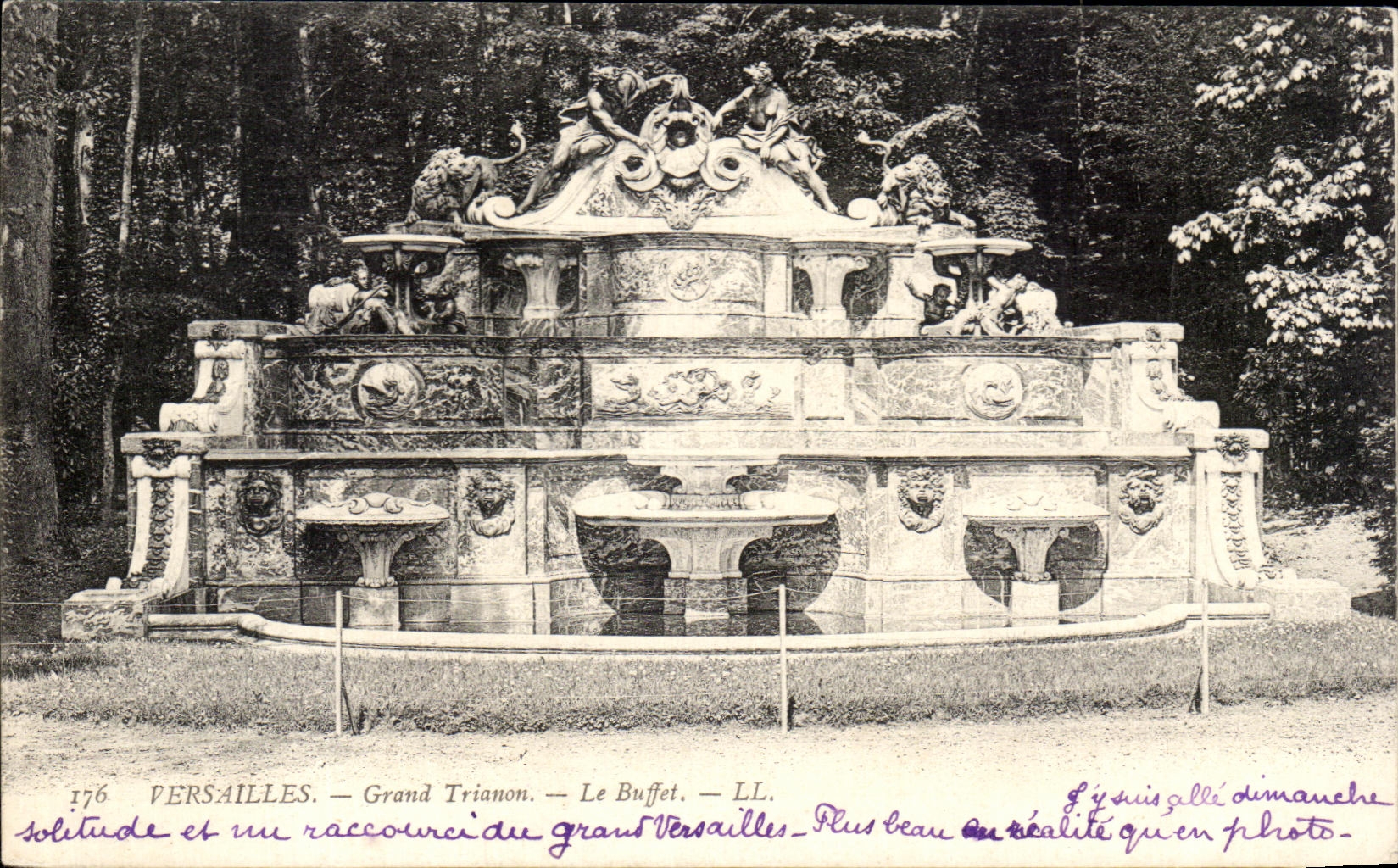 CPA Versailles Large Trianon the Dresser