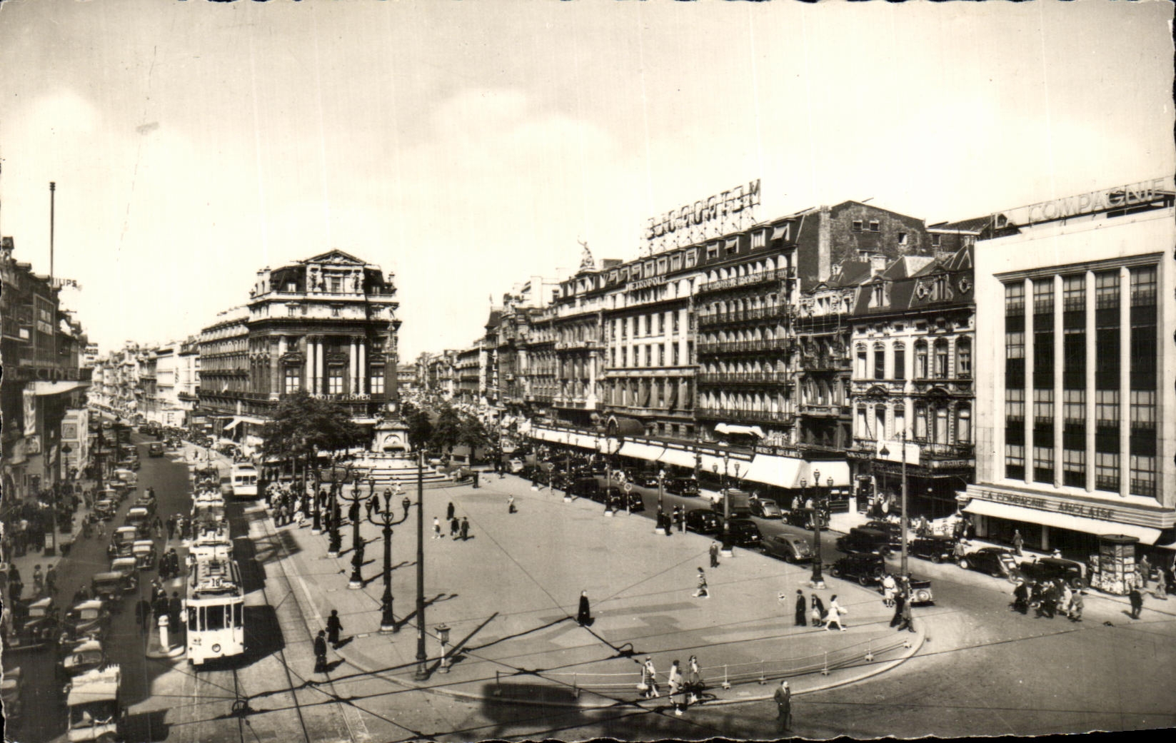 CPA Brussels Places of Brouckere