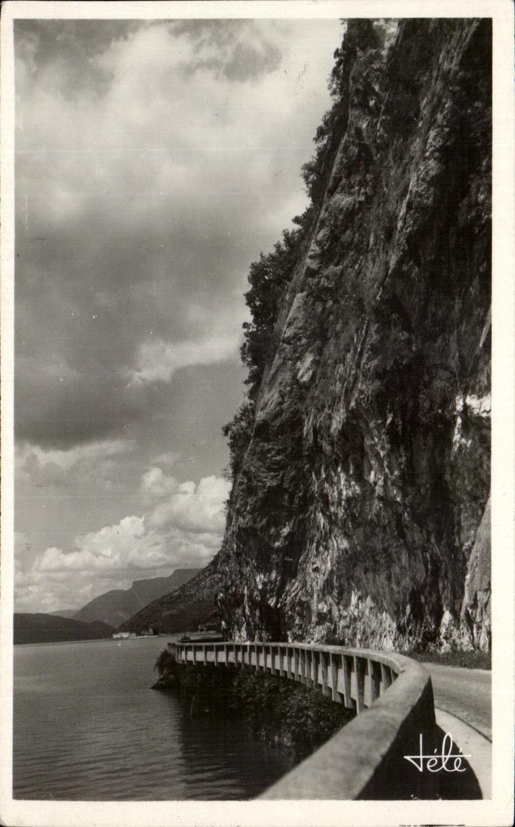 CPA Aix Les Bains the Cornice Rock