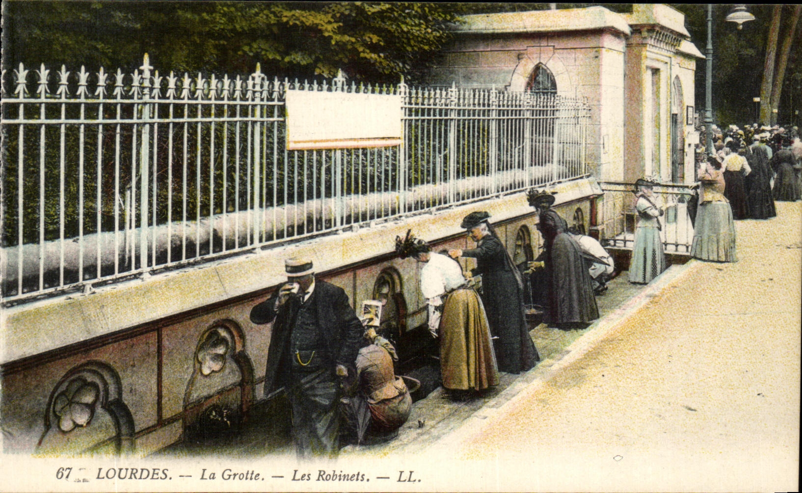 CPA Lourdes the Cave Taps