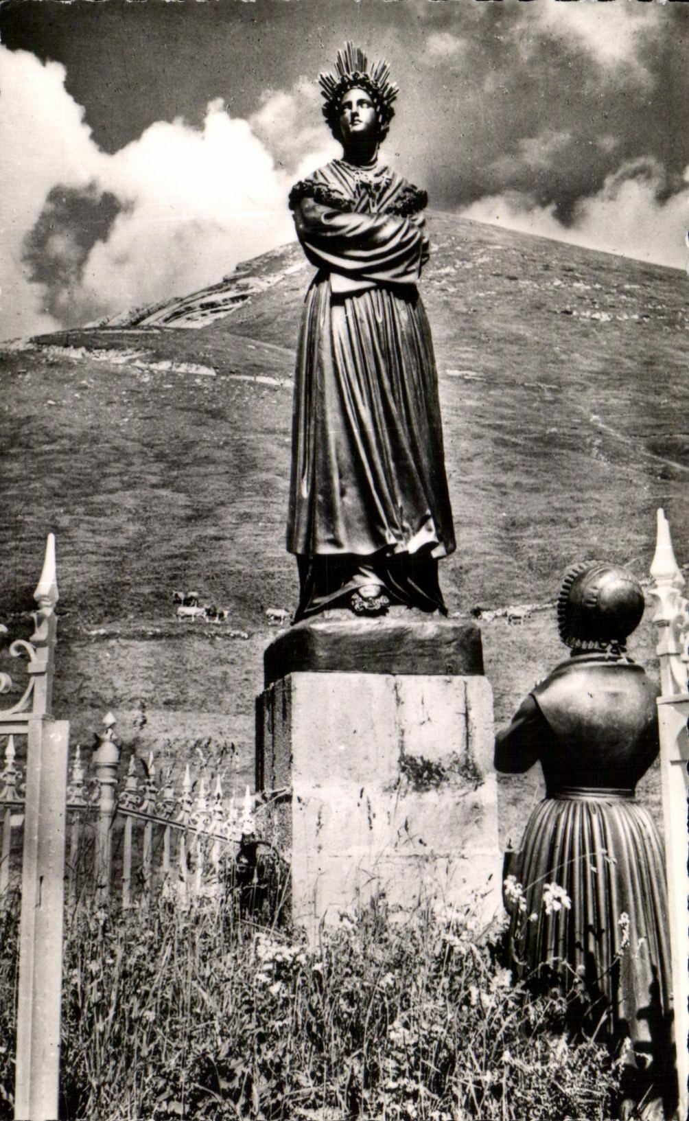 CPA Pilgrimage of Notre Dame Of Salette