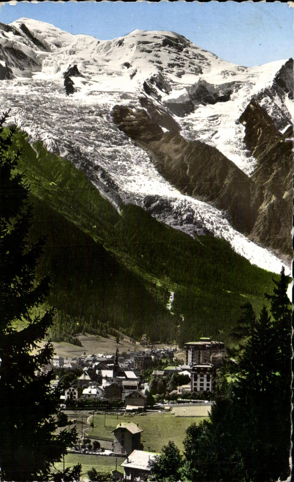 CPA Chamonix et le Mont Blanc