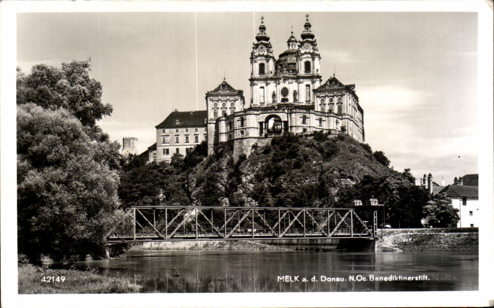 CPA Melk Donau Benediklinerstift
