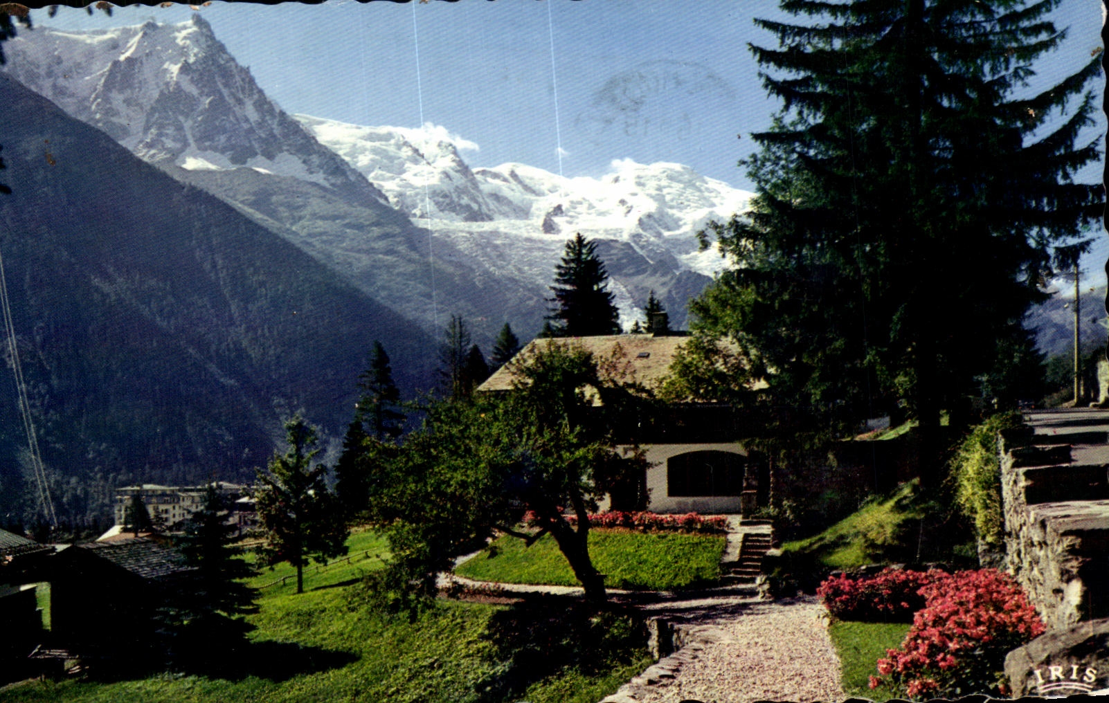 CPSM Chamonix Mont Blanc Le Mont Blanc Aiguille du Midi