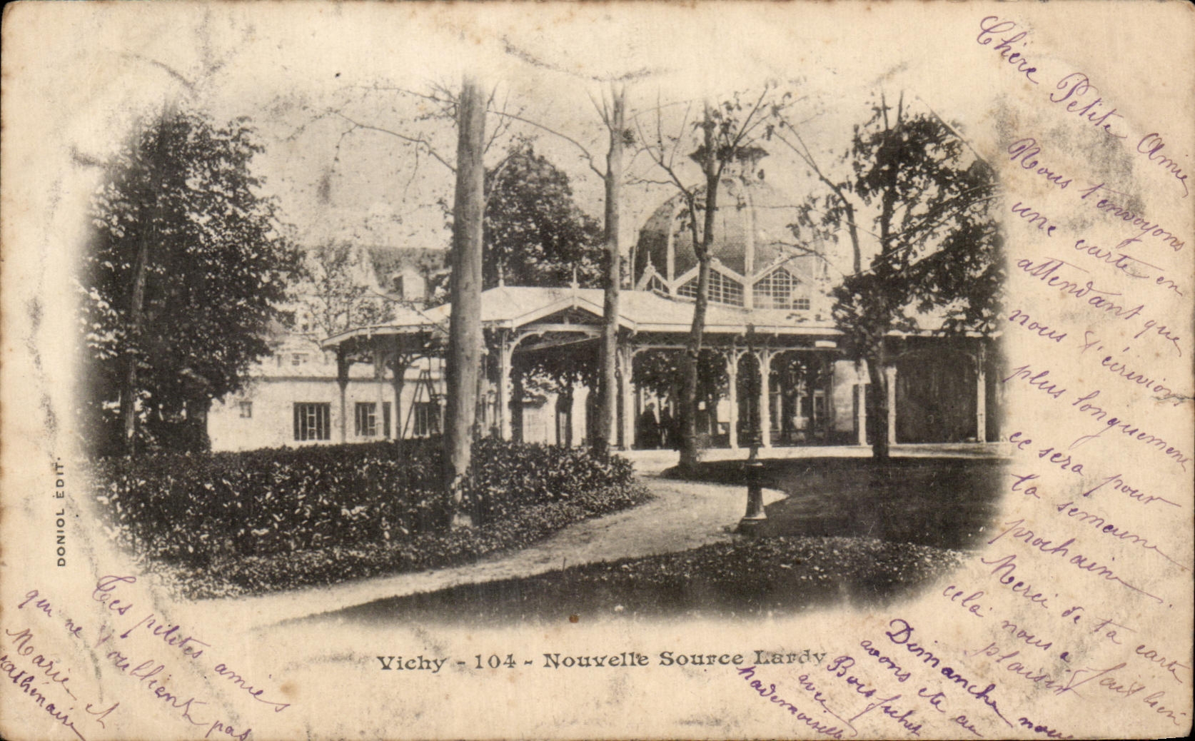 CPA Vichy Nouvelle Source Lardy