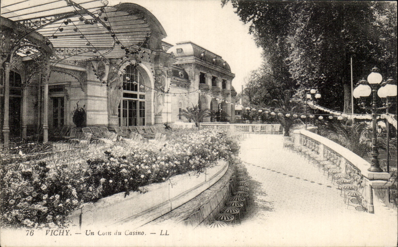 CPA Vichy Un Coin Du Casino