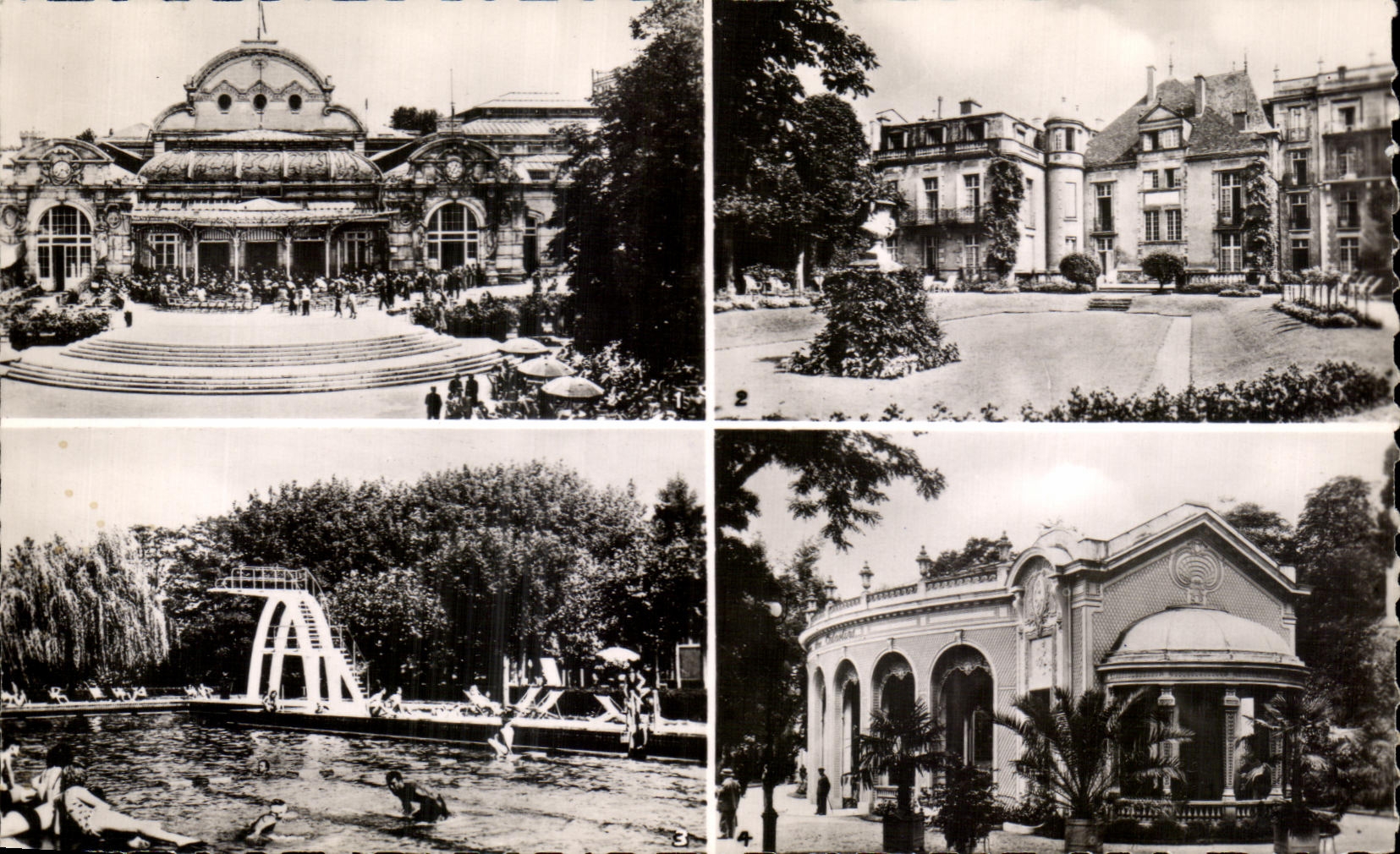 CPA Vichy the Large Casino Sevigne House