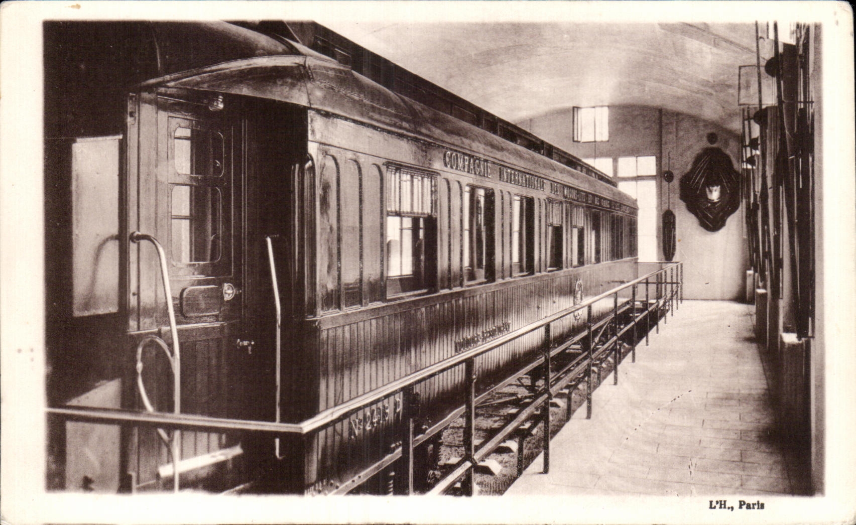 CPA Foret De Compiegne Le Wagon Du Marechal Foch Armistice Militaria