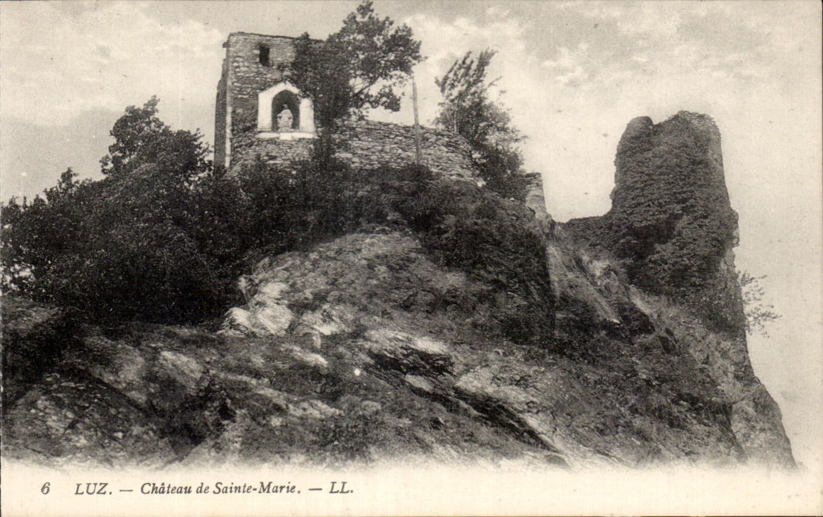 CPA Luz Chateau De Sainte Marie