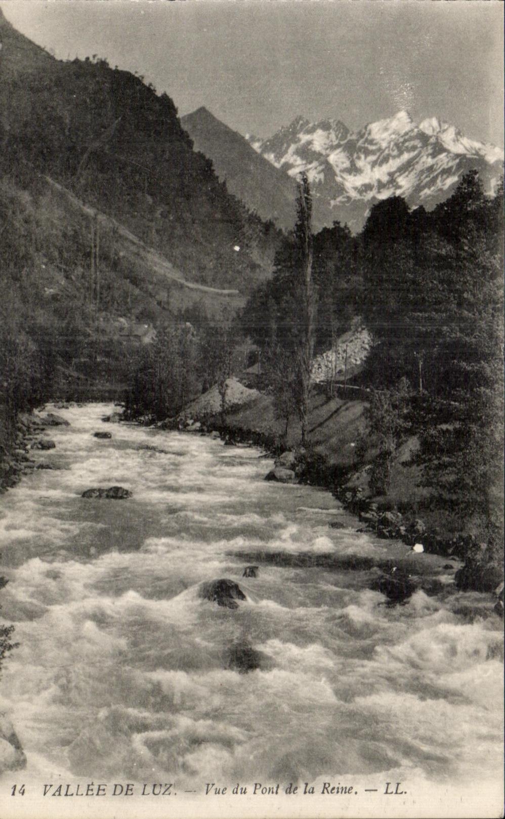 CPA Valley De Luz Seen Of the Bridge Of the Queen