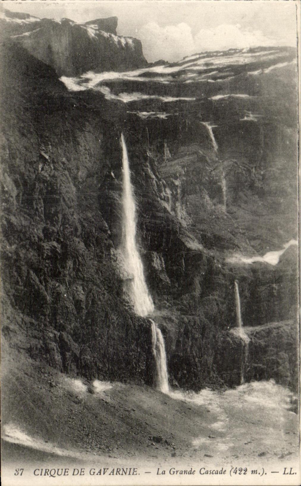 CPA Gavarnie Cirque De La Grande Cascade
