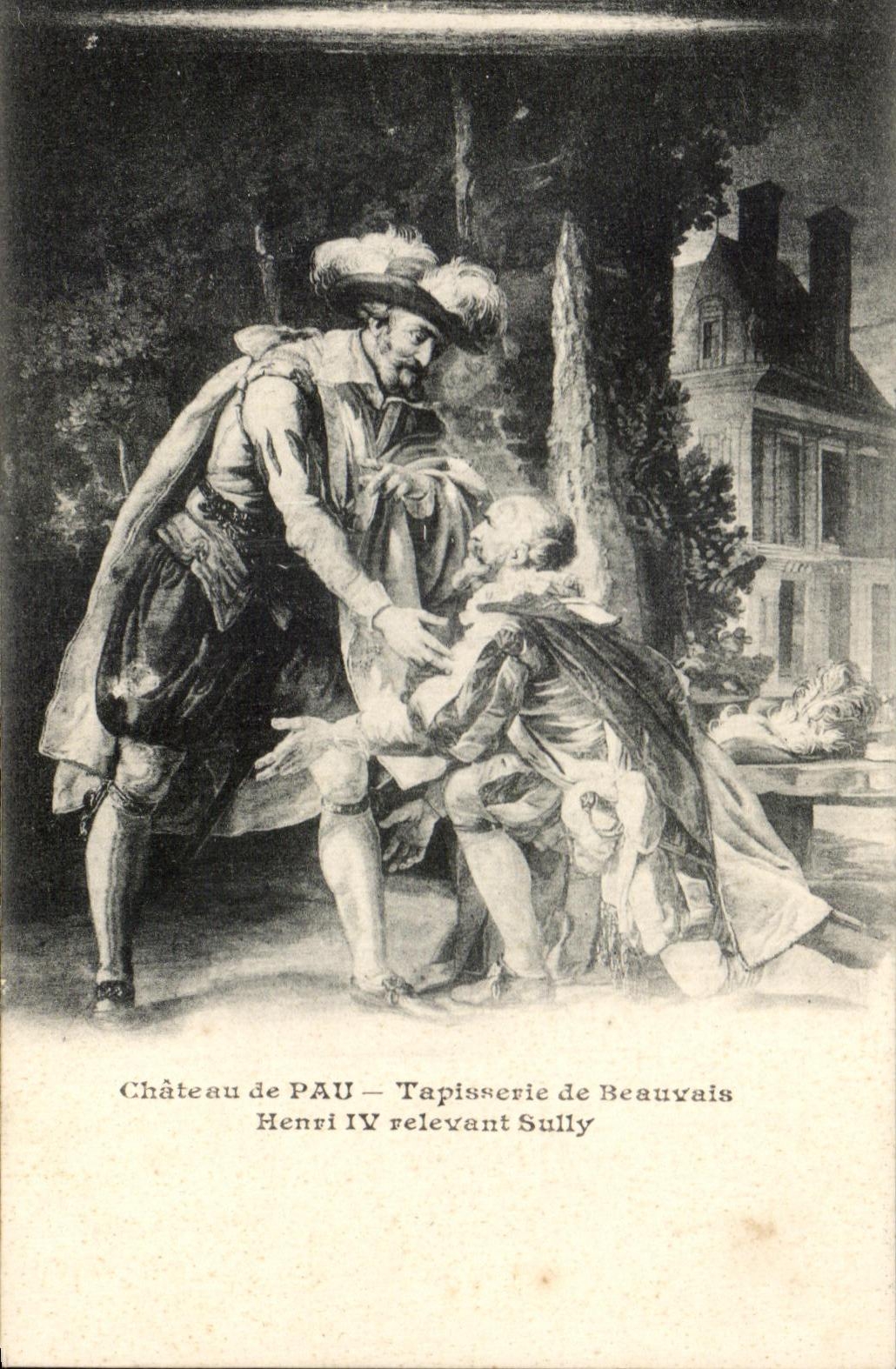 CPA Castle Of Pau Tapestry Of Beauvais Henri IV depending Sully