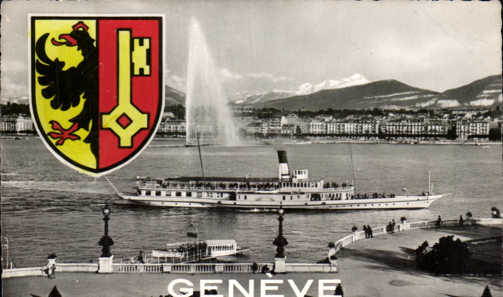 CPSM Geneva Boat
