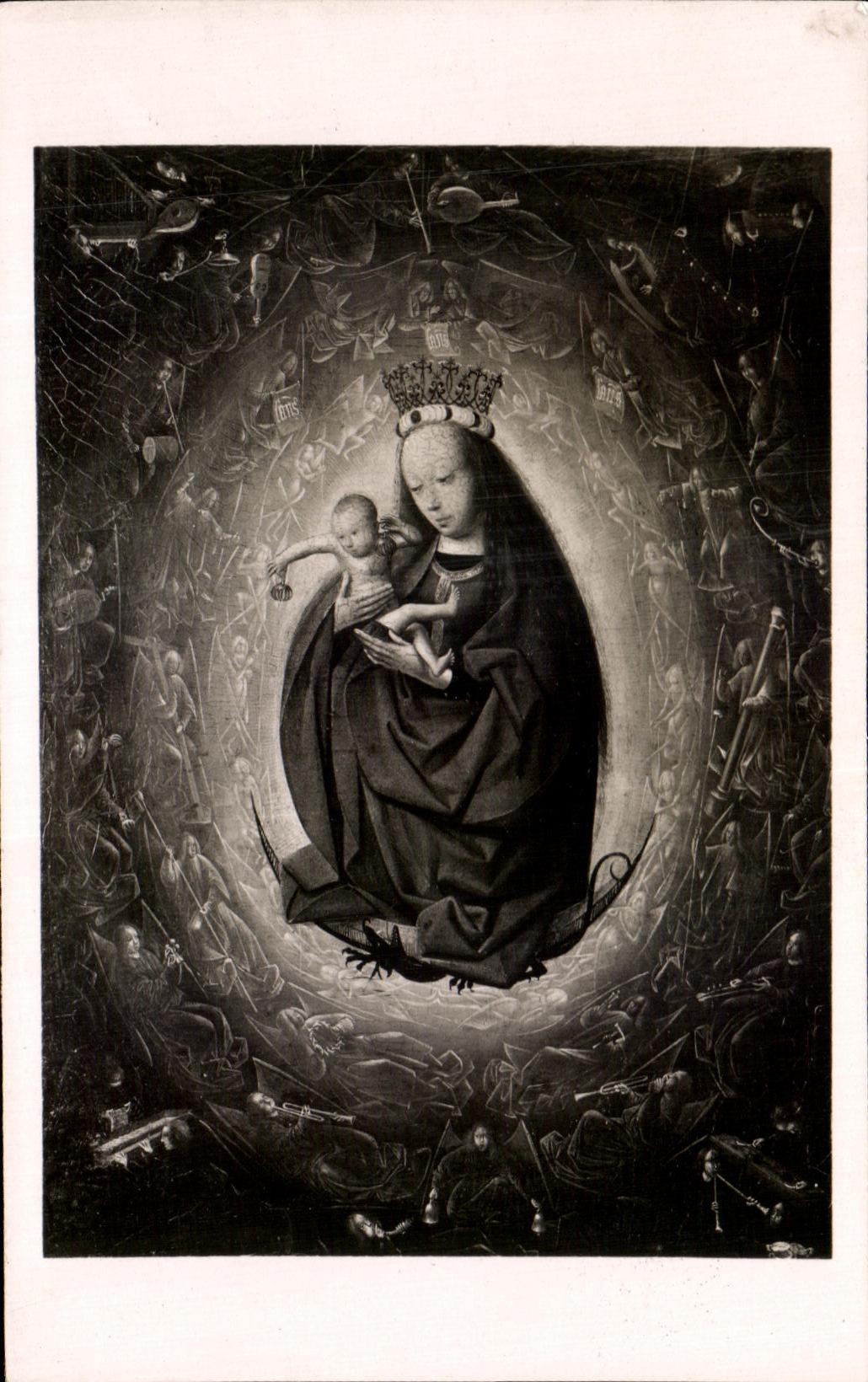 CPA Small Paris Palate the glorification Of the Virgin By Gerald De Saint Jean