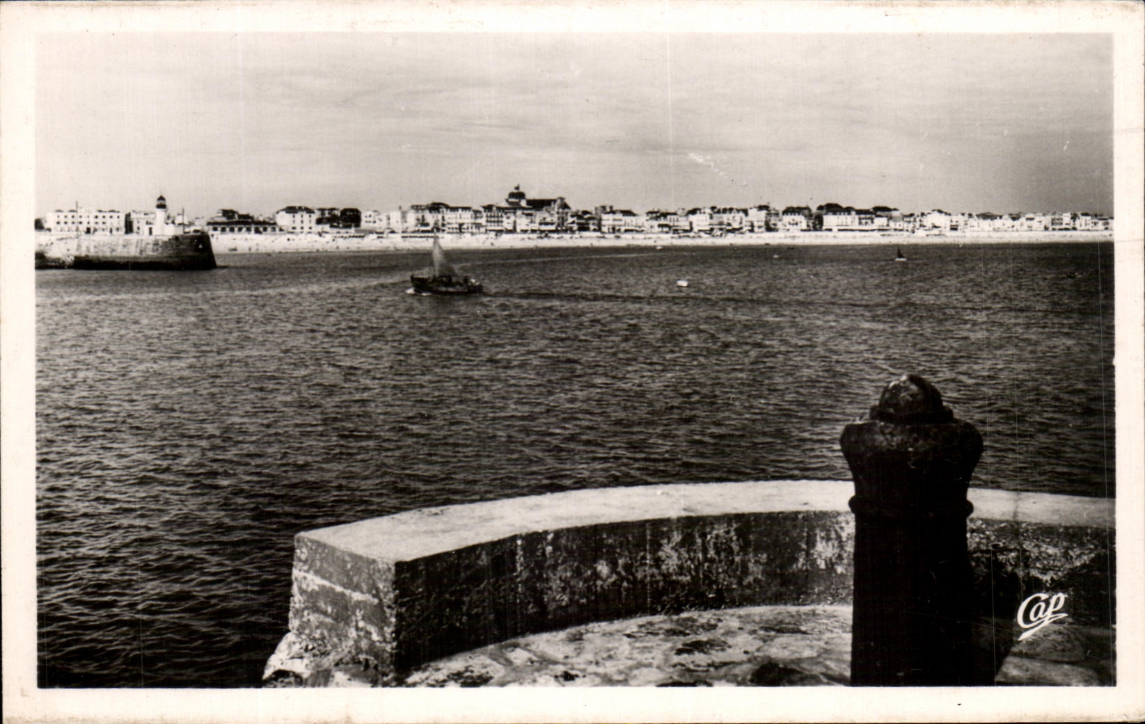 CPA Sables d'Olonne View Taken Roads