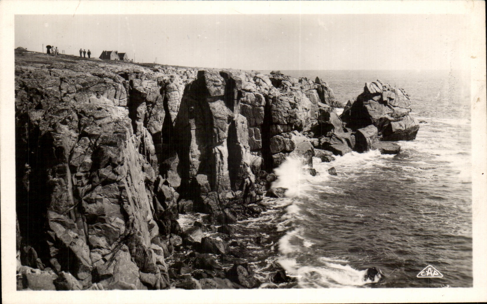 CPA La Grande Cote Les Rochers Les Aiguilles