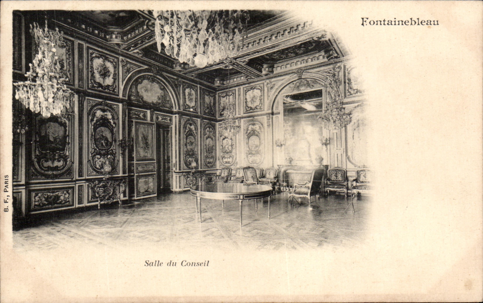 CPA Fontainebleau Salle Du Conseil