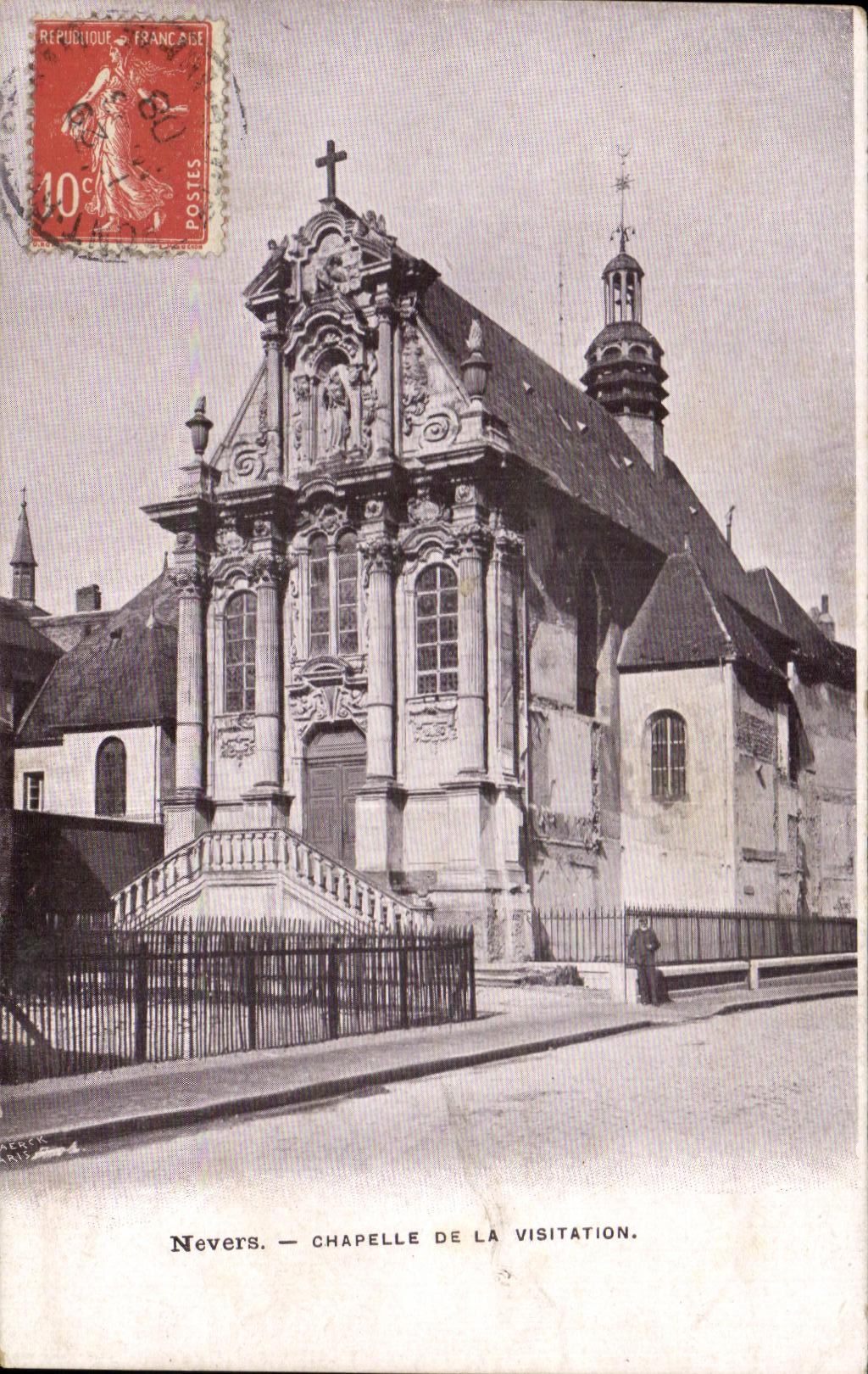 Camara acorazada de CPA Nevers del Visitation