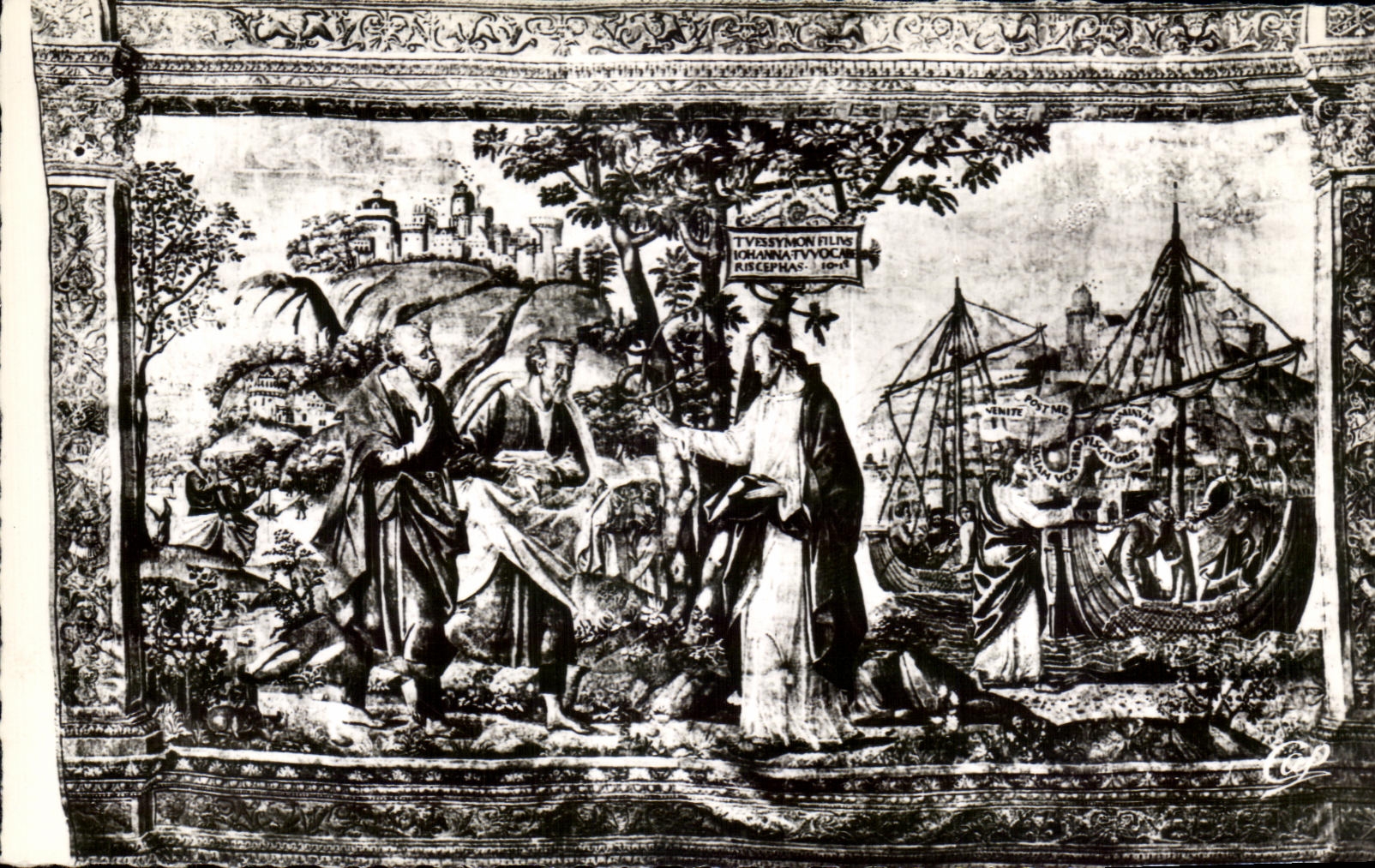 CPA Saumur Church Our Lady De Nantilly the vocation of Pierre Saint and Saint Andre