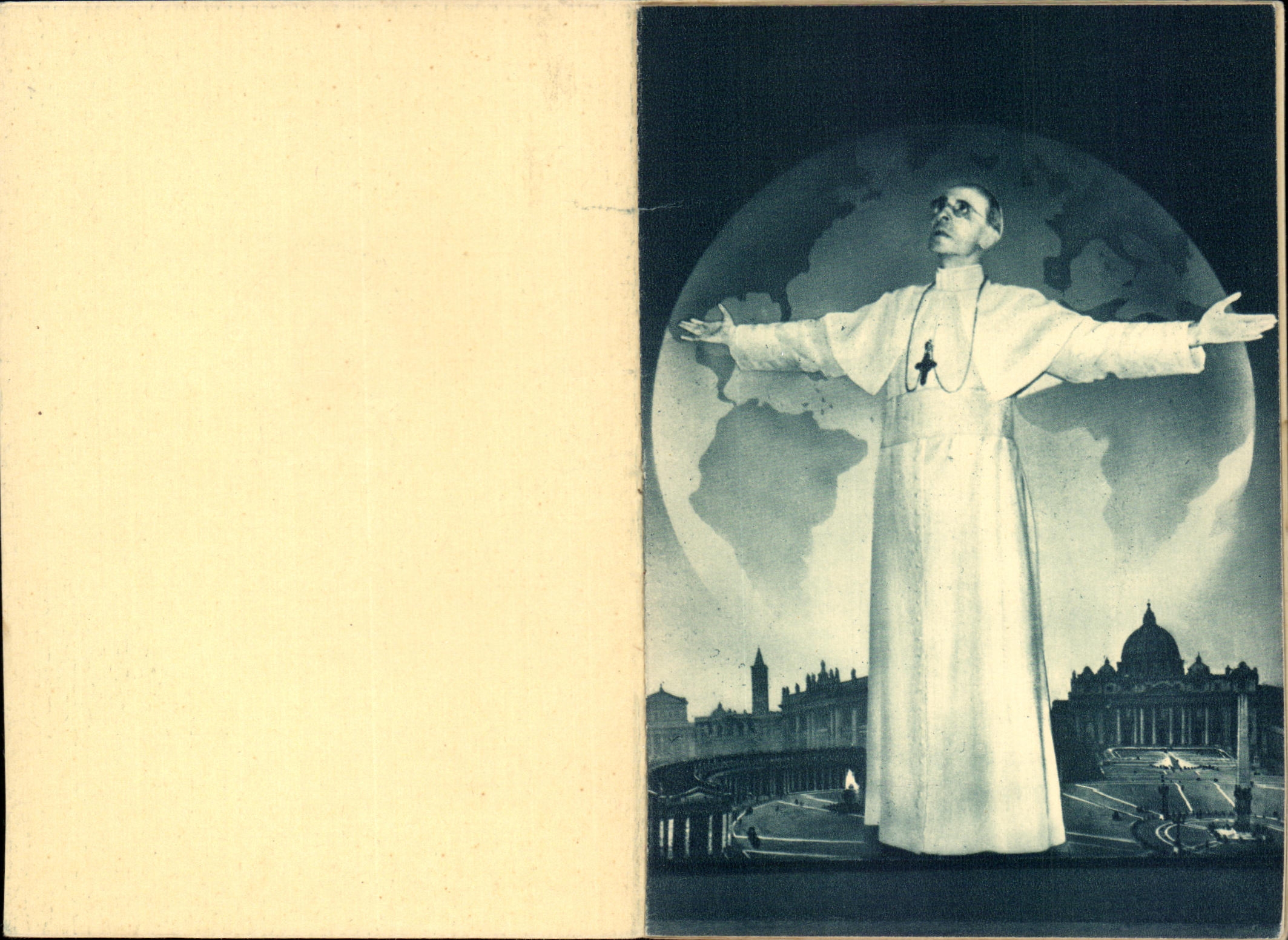 Booklet Prayers Of Its Holiness Pie XII Pope the Vatican Rome