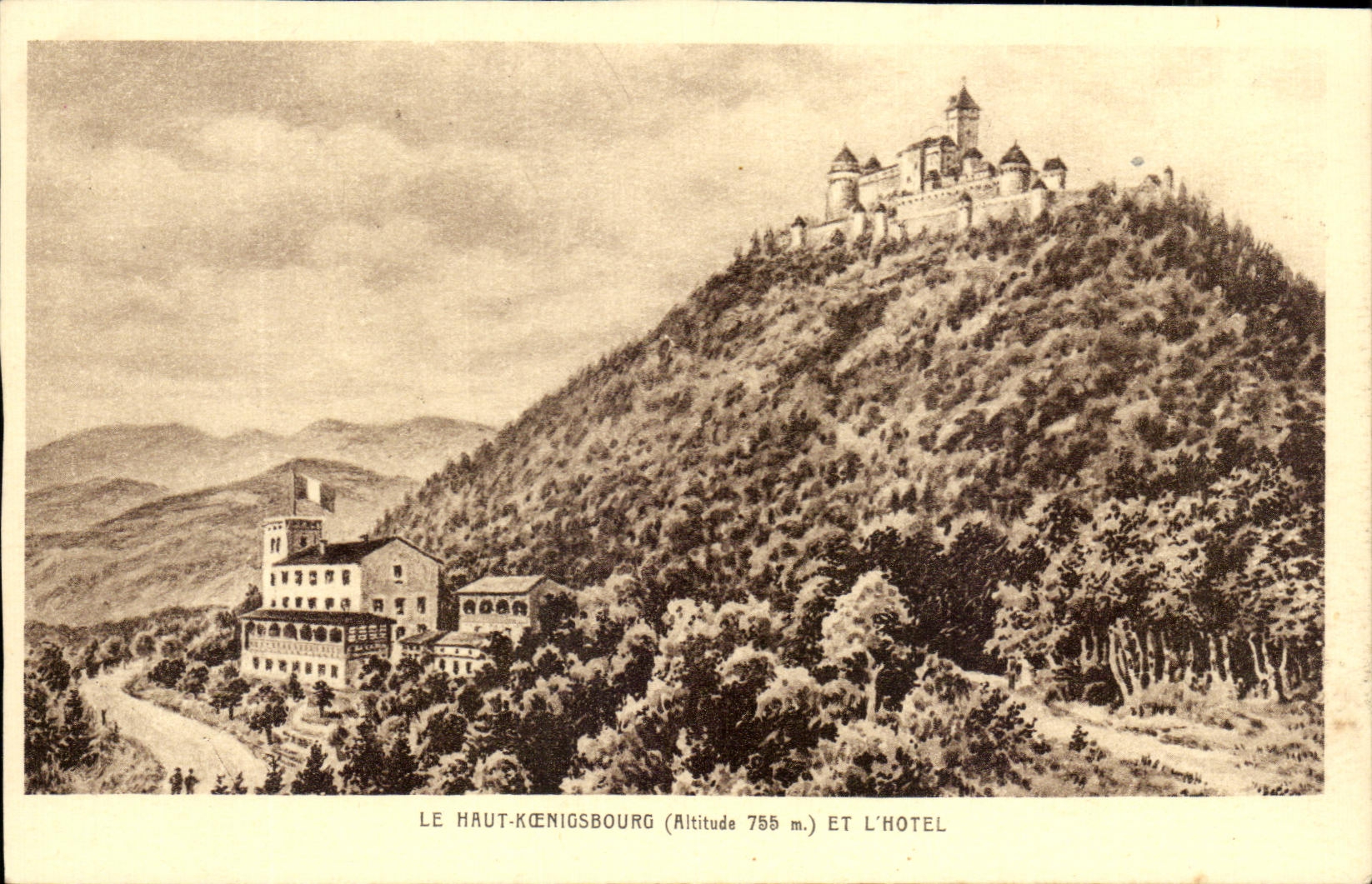 CPA High Koenigsbourg