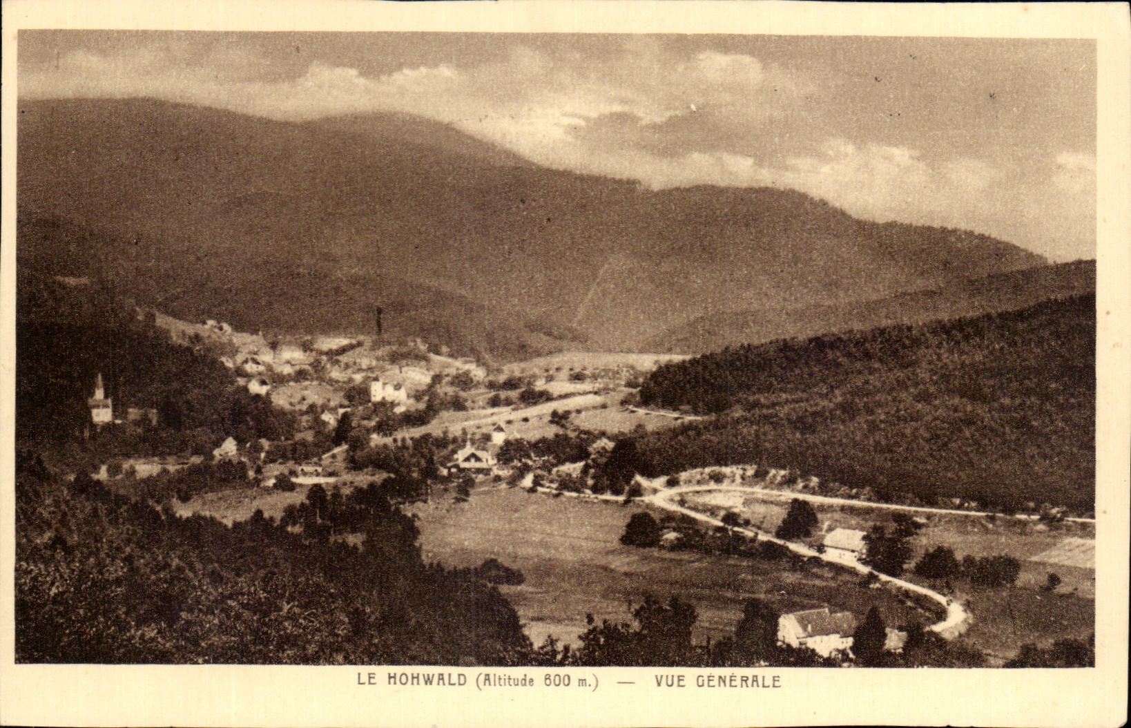 CPA Le Hohwald Vue Generale
