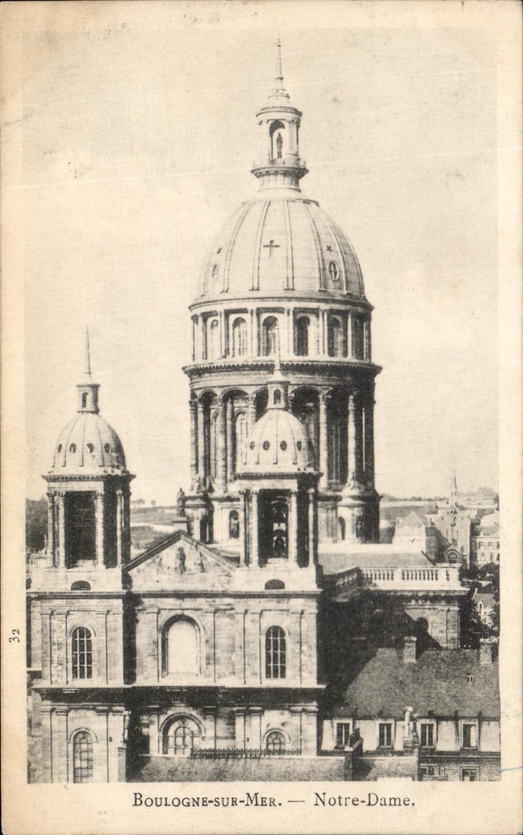 CPA Boulogne On Sea Notre Dame