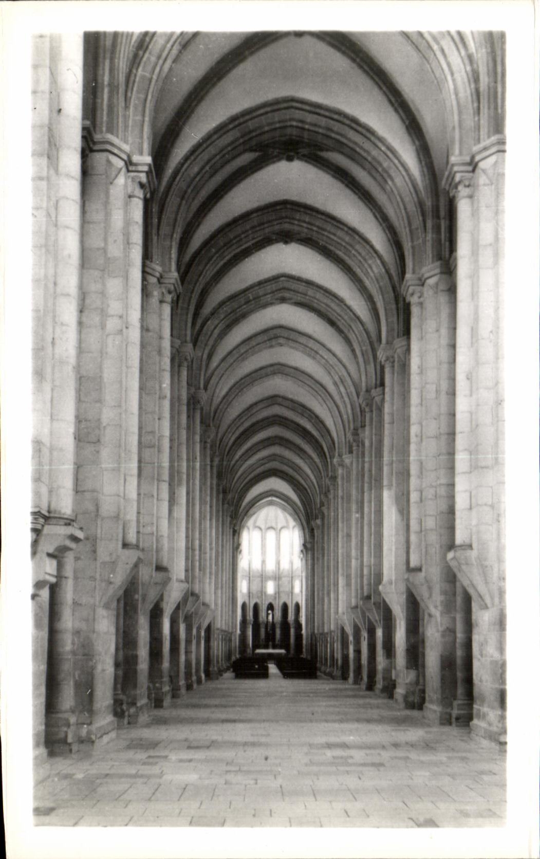 CPA Alcobaca Nave Central the Nave The Nave