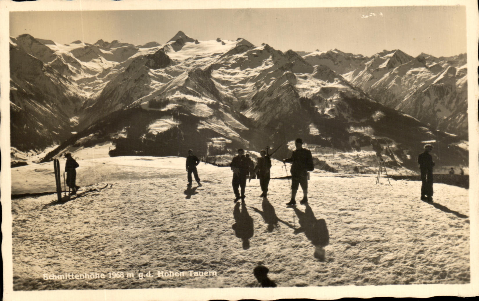 CPA Berghotel Schmittenhohe Seilbahn Zeil amndt See Schmittenhone