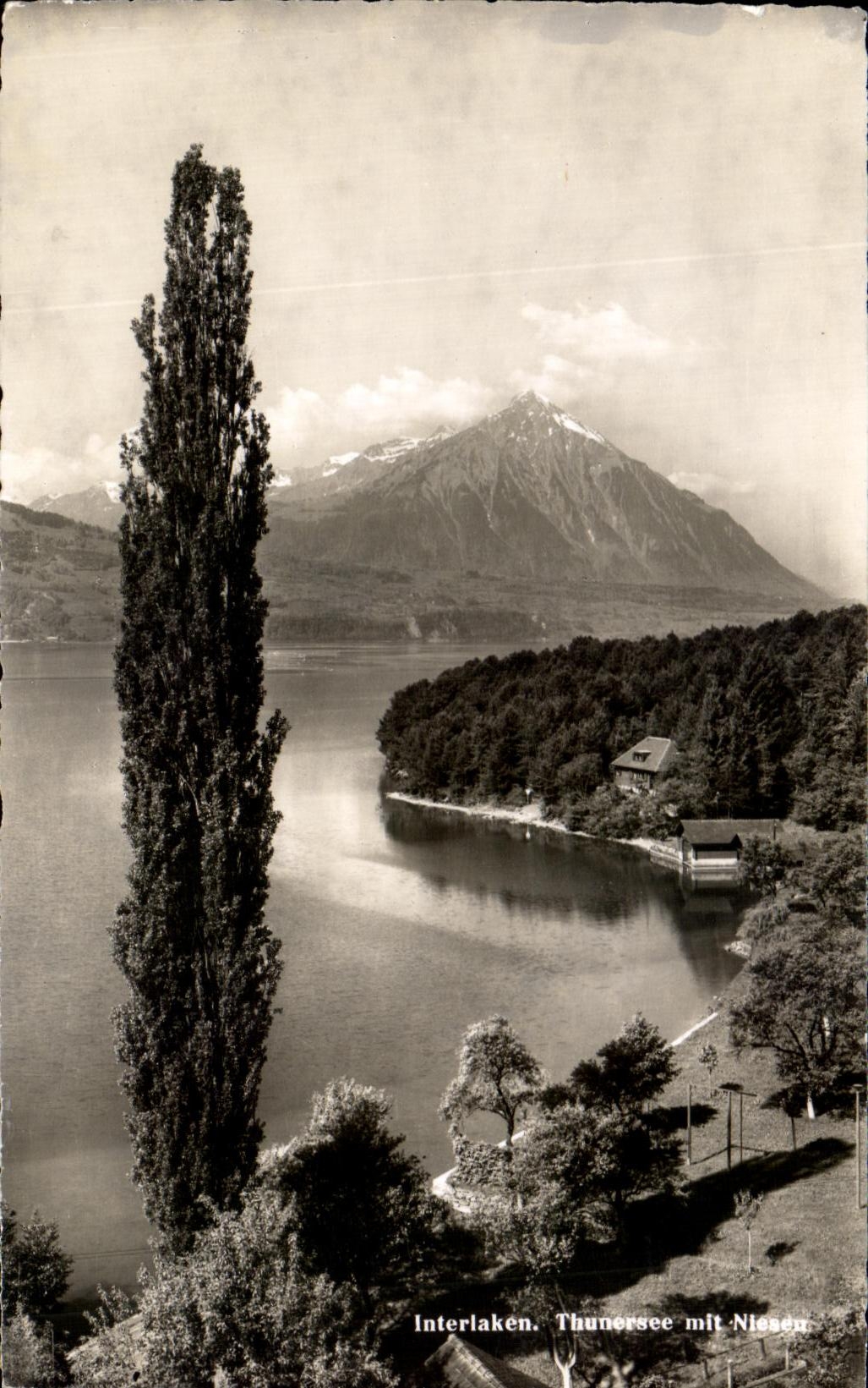 CPA Interlaken Thunersee put Niesen