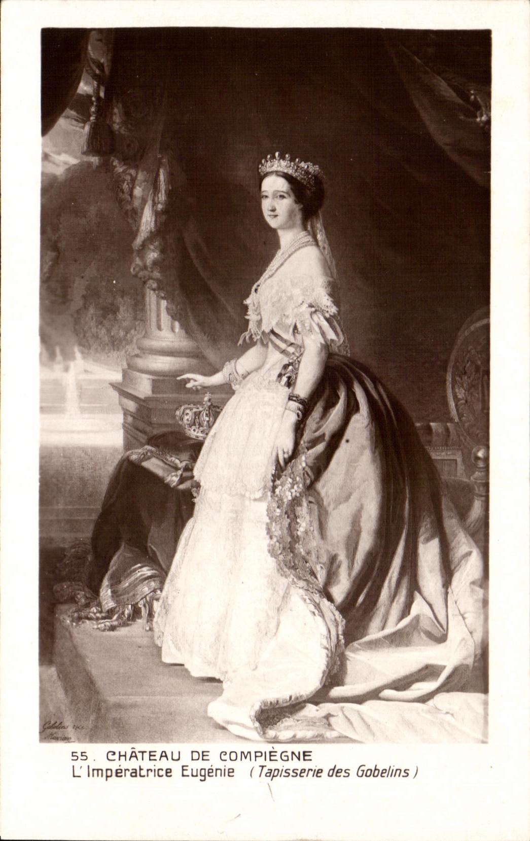 CPA Castle Of Compiegne the imperatrie Eugenie Tapestry of the Goblins