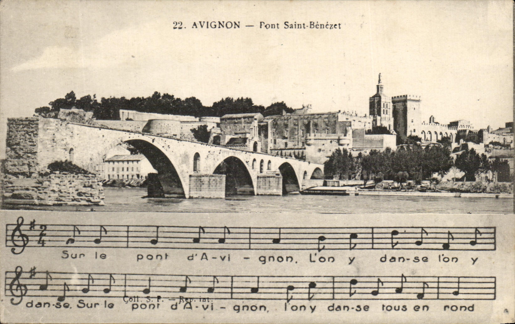 CPA Avignon hacen a santo de Benezet