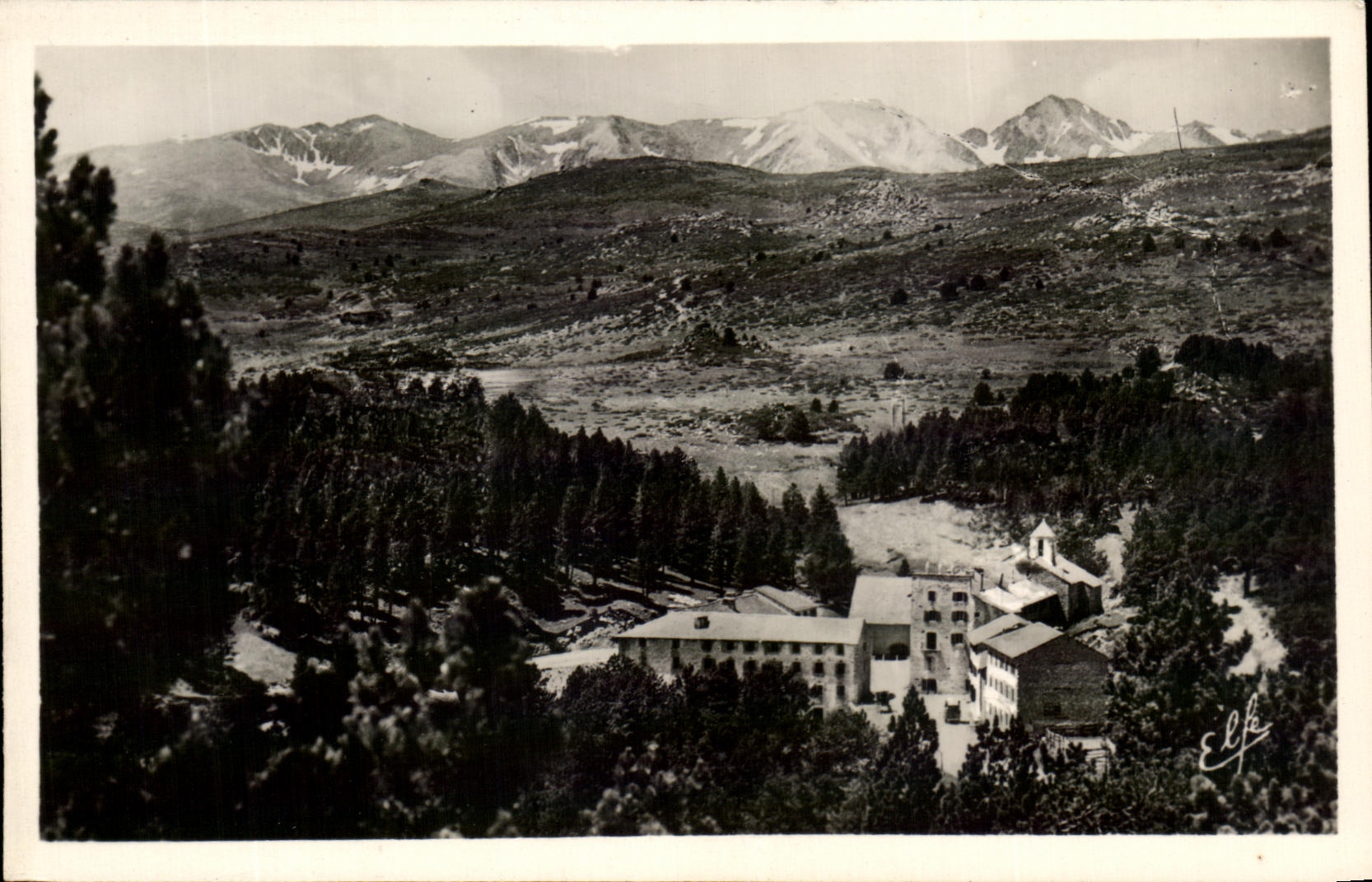 CPA Font Romeu Vue generale et le Carlitte