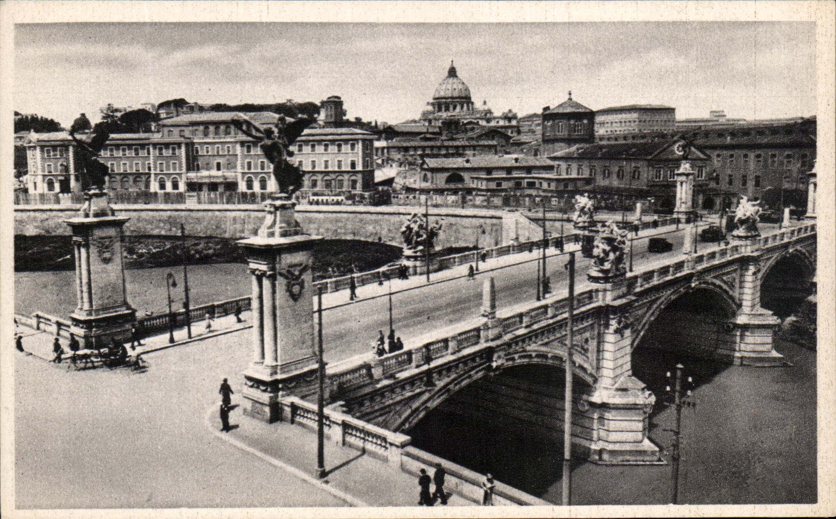 CPA Roma Ponte Vittorio Emanuele II