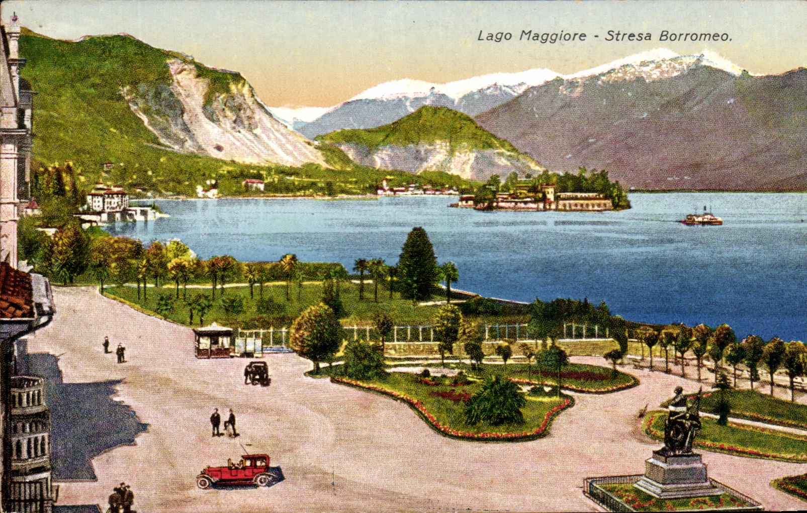 CPA Lago Borromeo tensionado Maggiore