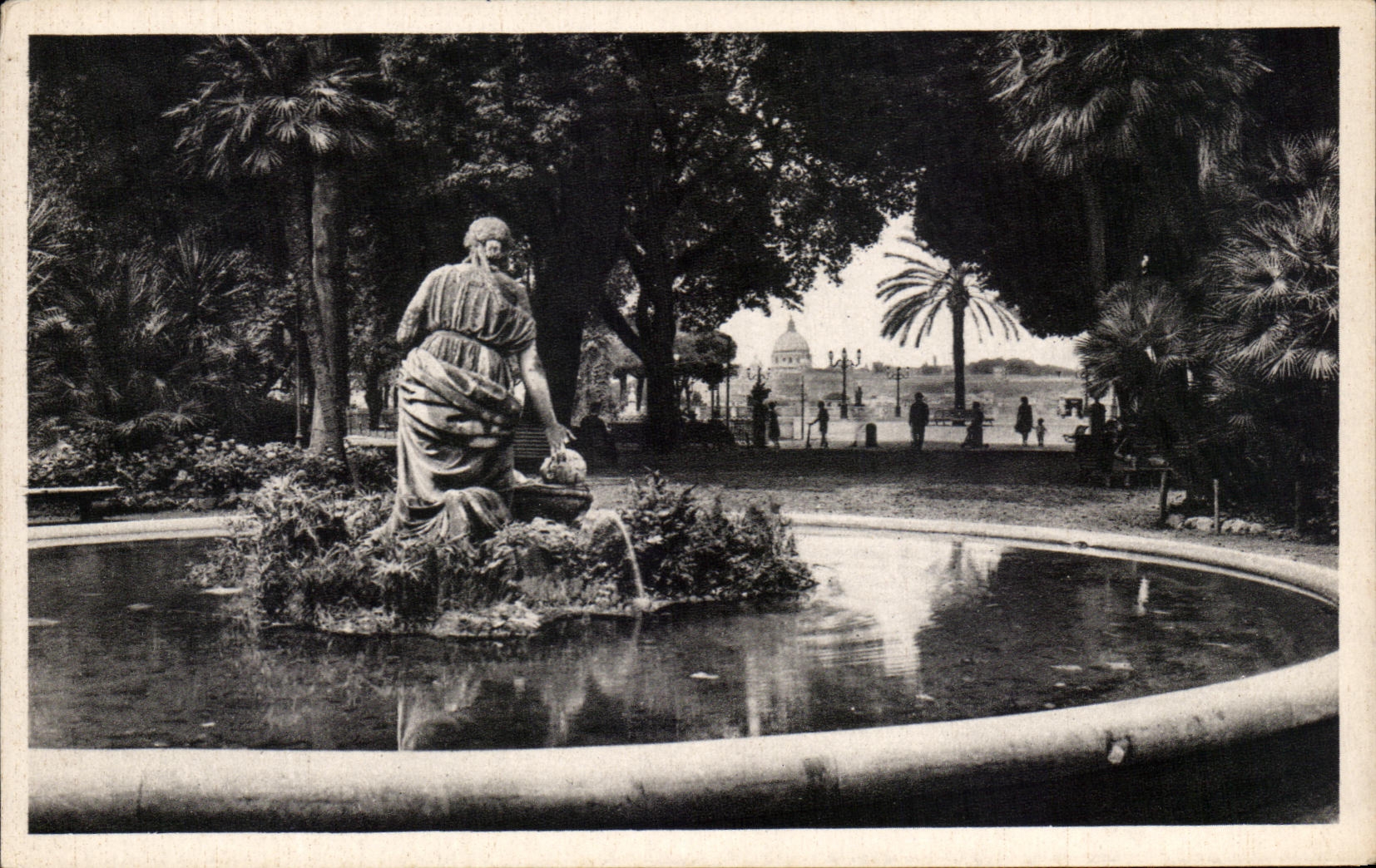 CPA Roma Fontana del Muse al Pincio