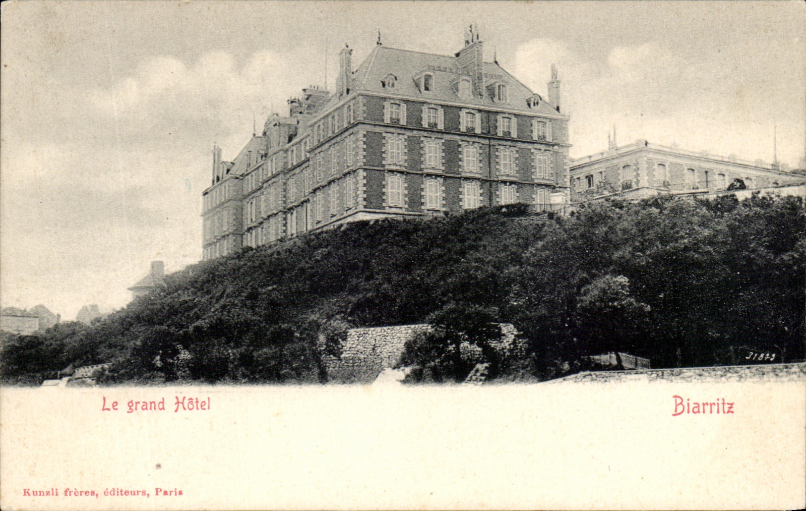 CPA Le grand Hotel Biarrilz 