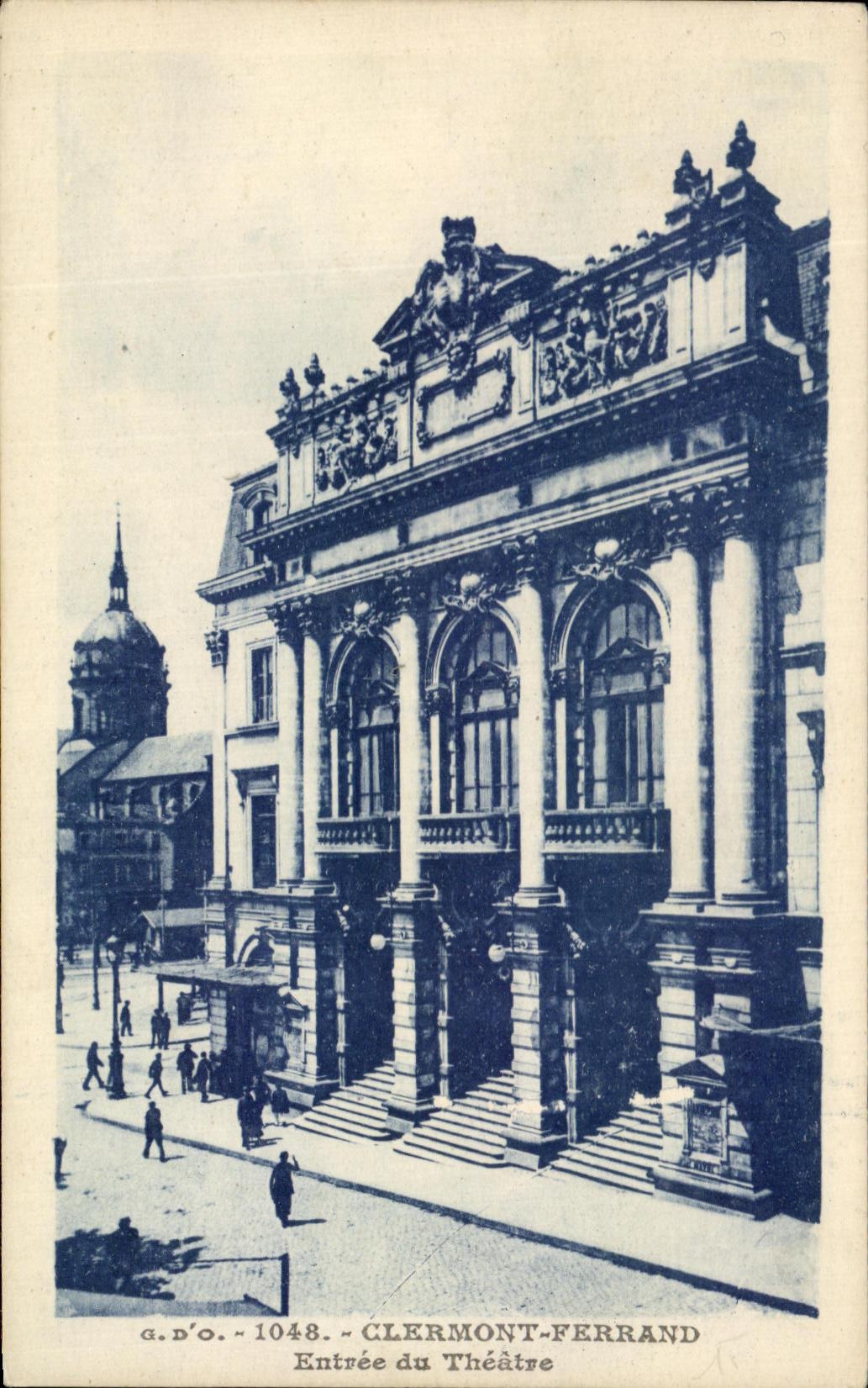 Entrada de CPA Clermont-Ferrand del teatro