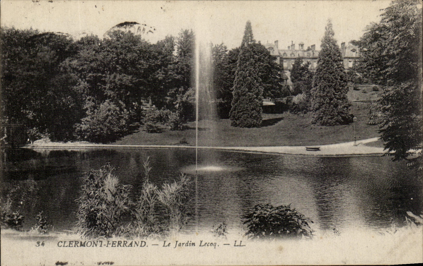 CPA Clermont Ferrand the Lecoq Garden