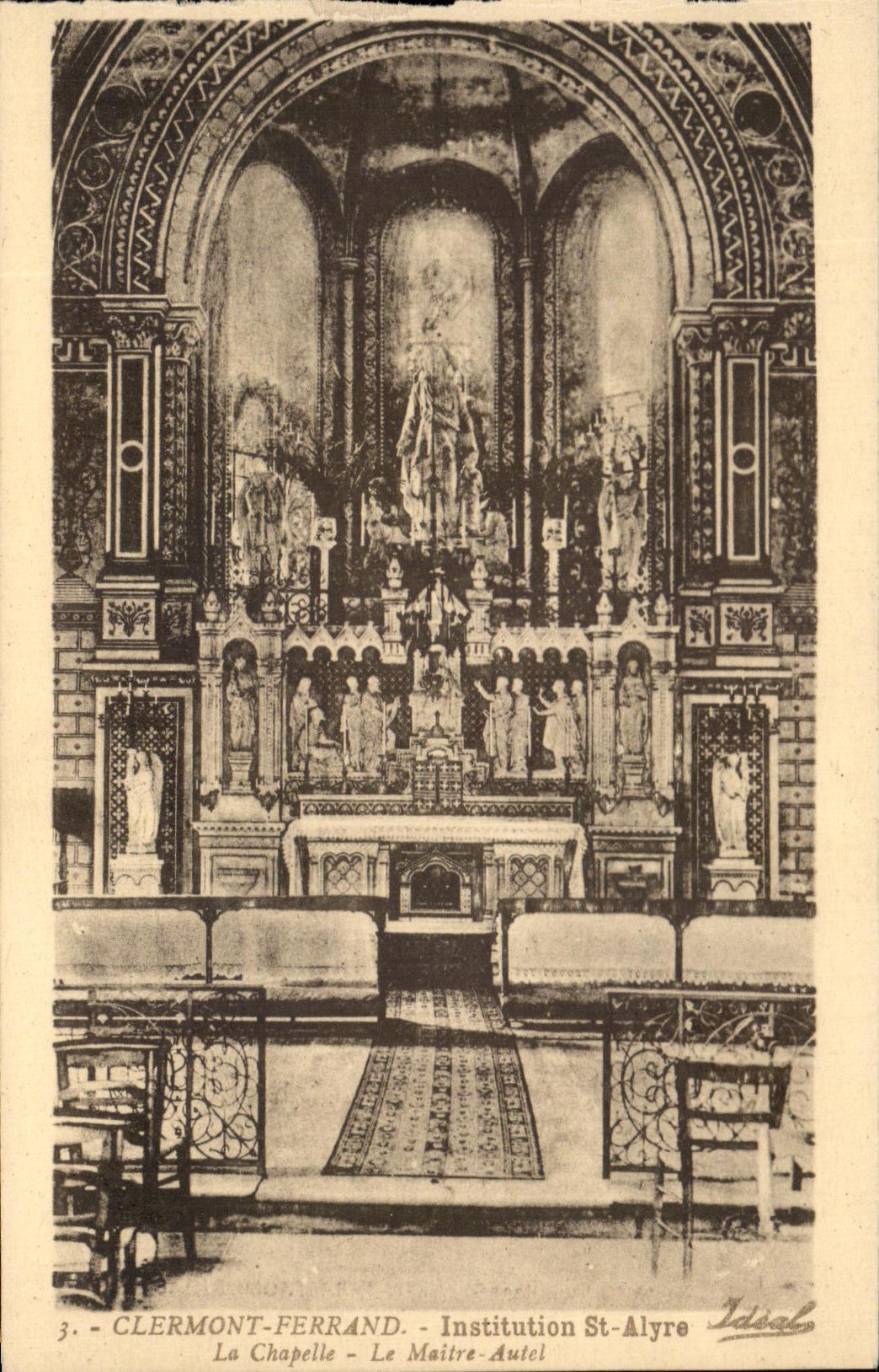 CPA Clermont Ferrand Institution St Alyre La Chapelle the Master Furnace bridge