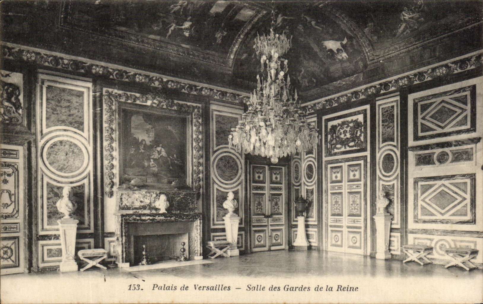 Paladar de CPA del sitio de Versalles de los protectores de la reina