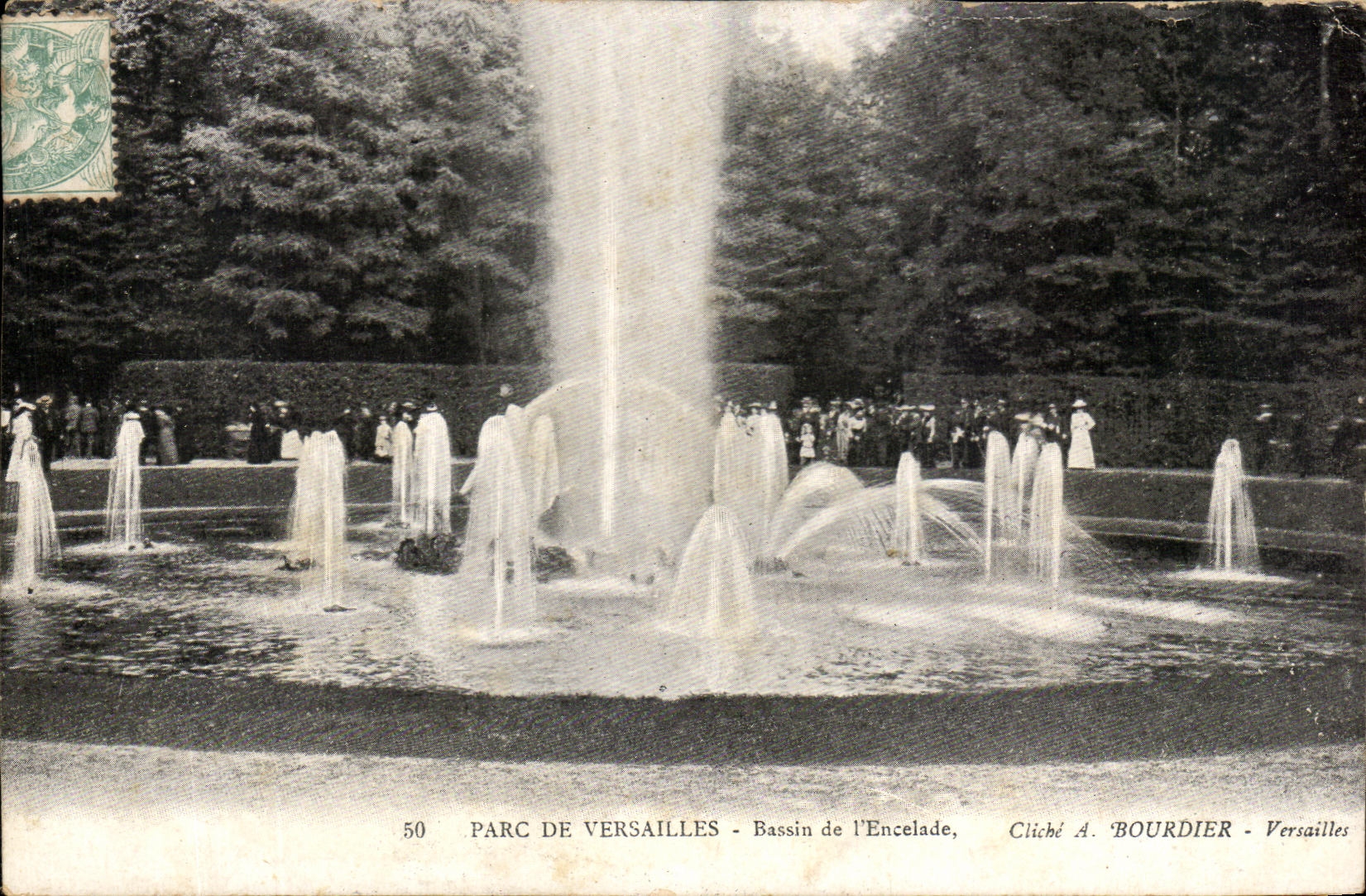 Parque de CPA de lavabo de Versalles de Encelade