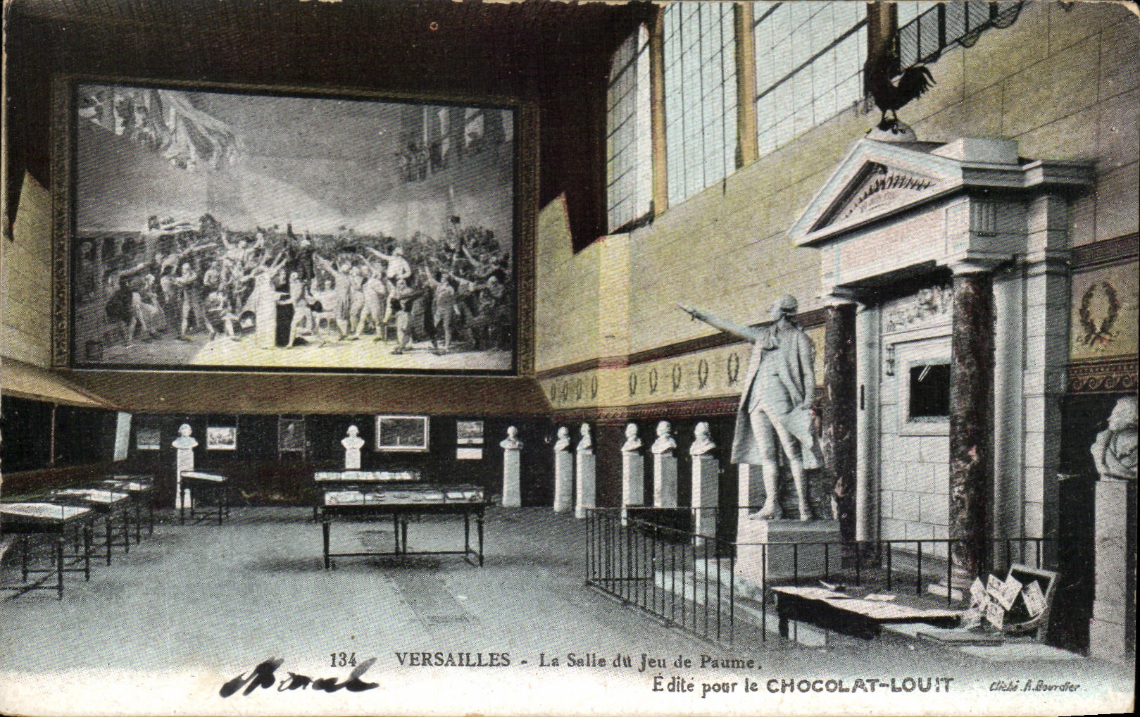 CPA Versalles el cuarto de Jeu de Paume