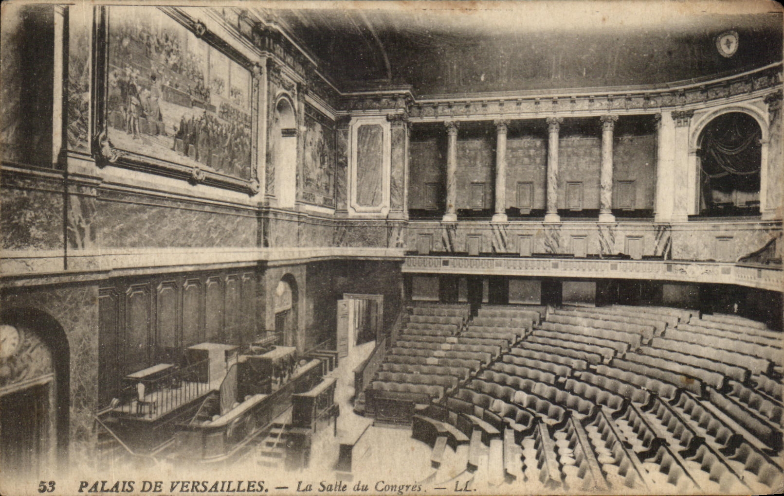 CPA Palais De Versailles La Salle du Congres