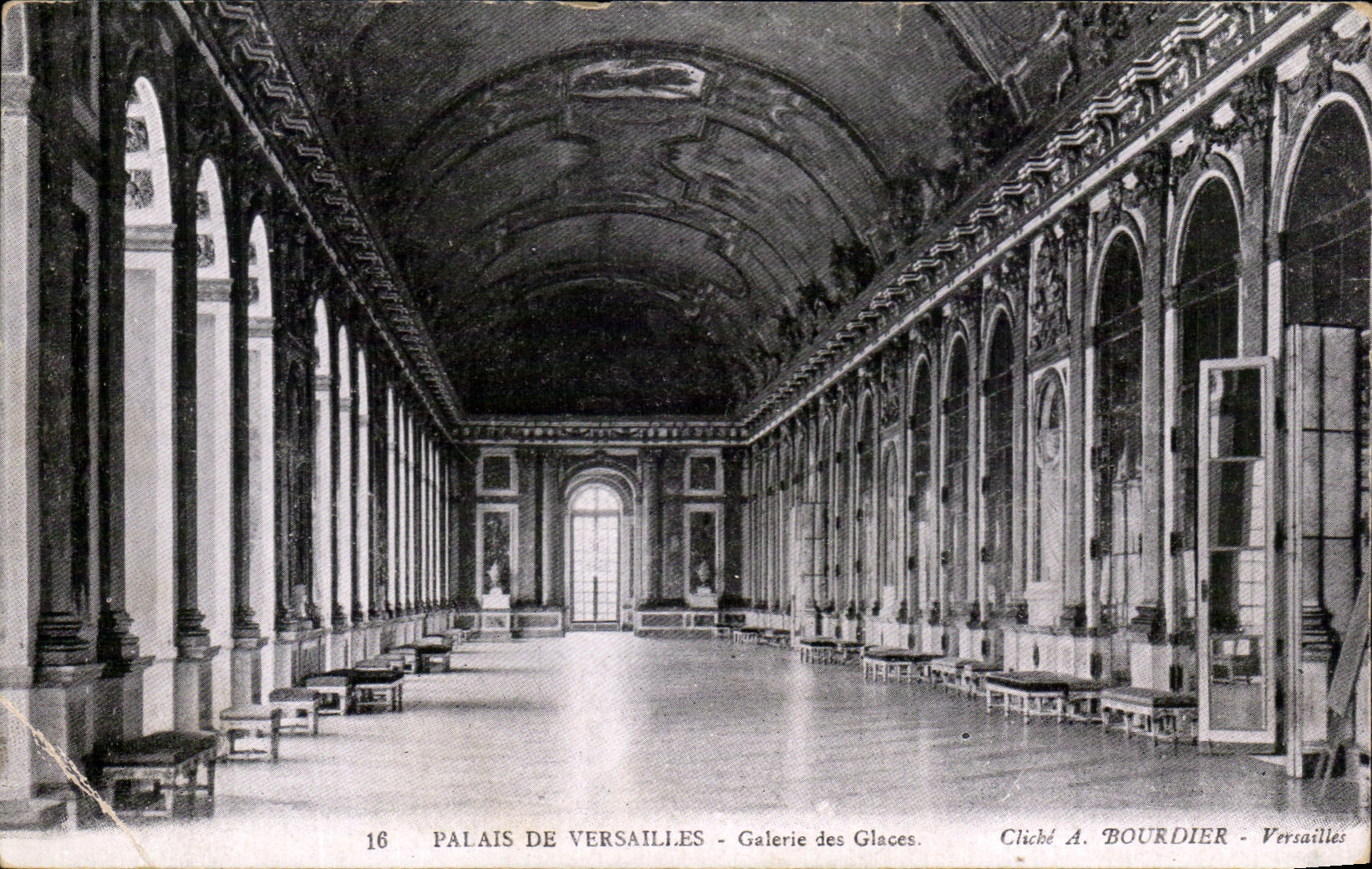 CPA Palaid de la galeria de Versalles del hiela