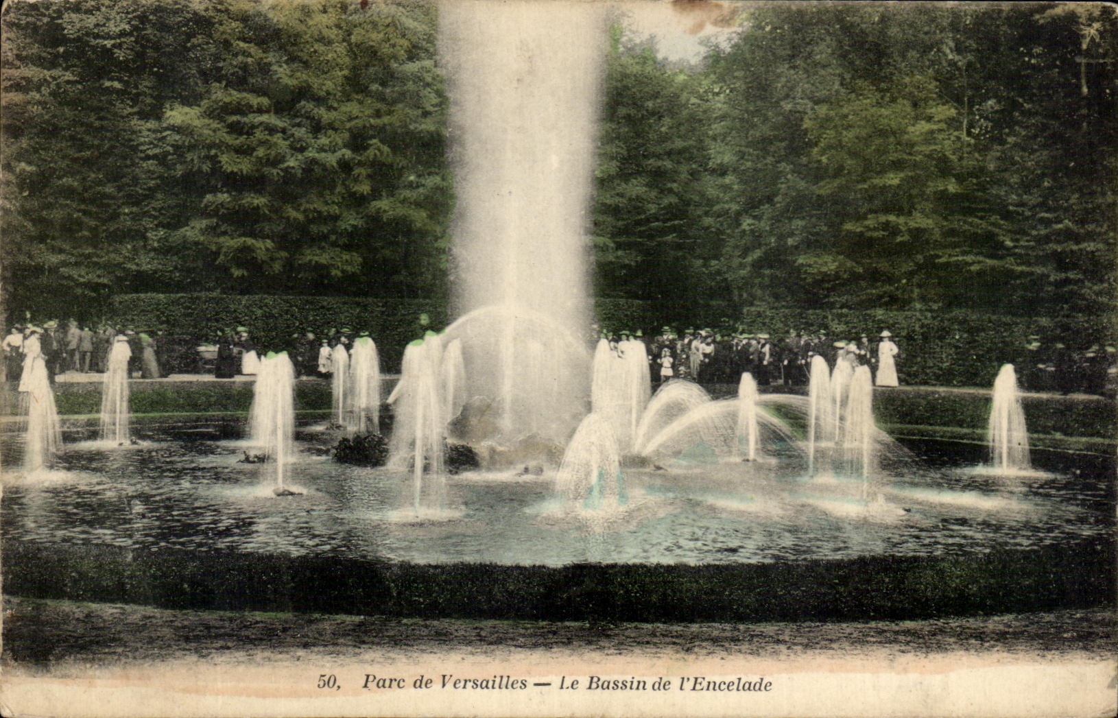 Parque de CPA de Versalles el lavabo de Encelade