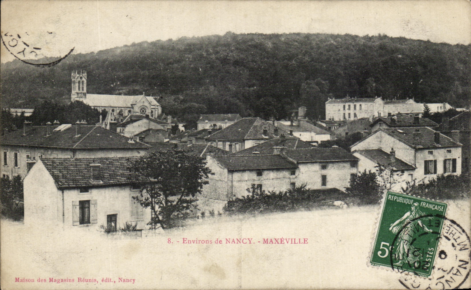 CPA Surroundings of Nancy Maxeville